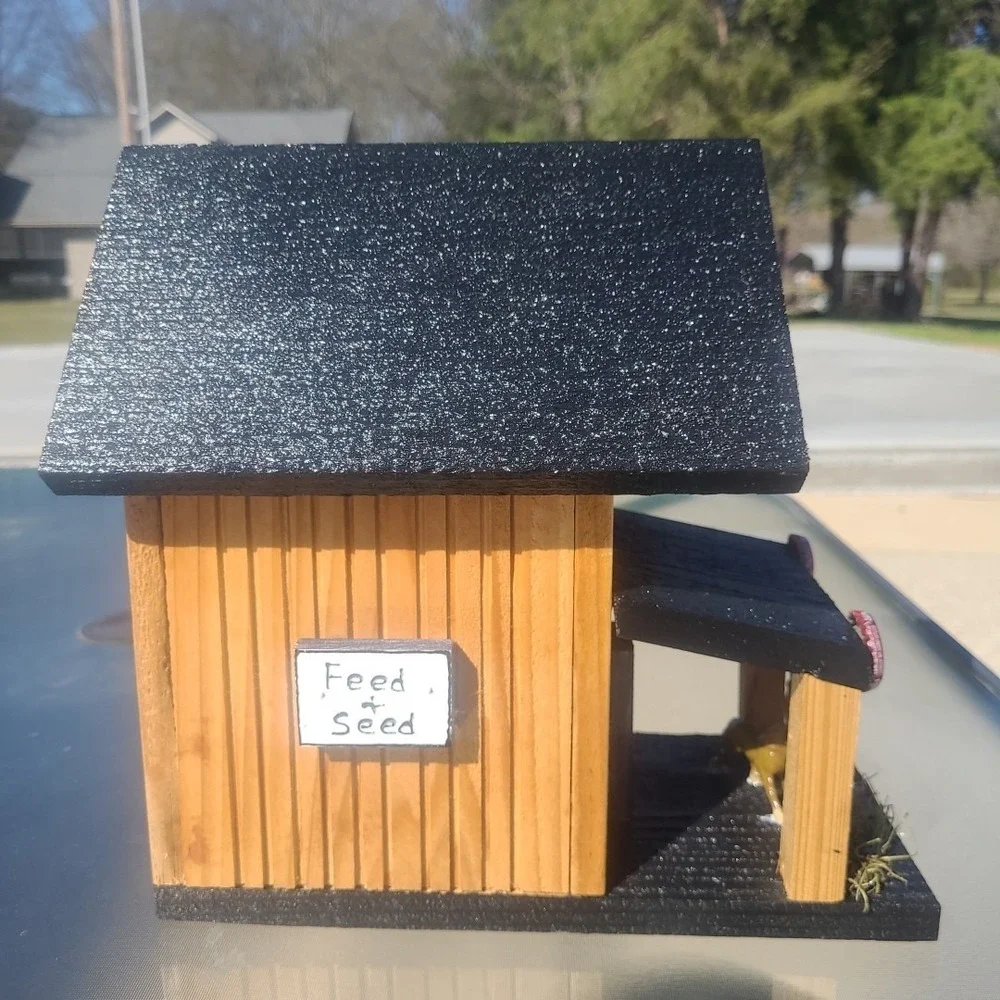 Farm House Custom Made Brand New Bird House‎ Amazing Detail & Color 11' by 11'